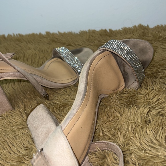 Rhinestone nude catwalk heels - Picture 6 of 7